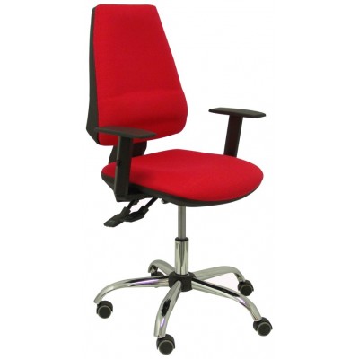 PIQUERAS Y CRESPO Silla Elche S 24 horas bali rojo con refuerzo lumbar ¡Ultimas unidades!! en Huesoi