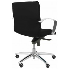 PIQUERAS Y CRESPO Sillon Caudete confidente similpiel negro en Huesoi