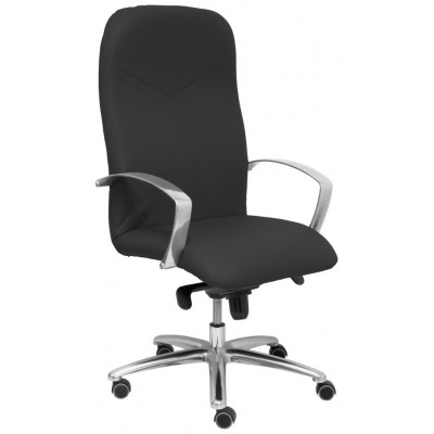 PIQUERAS Y CRESPO Sillon Caudete similpiel negro en Huesoi