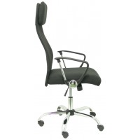 PIQUERAS Y CRESPO Silla FOROL Esteras tela negra en Huesoi