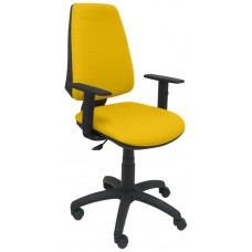 PIQUERAS Y CRESPO Silla Elche CP bali amarillo brazos regulables en Huesoi
