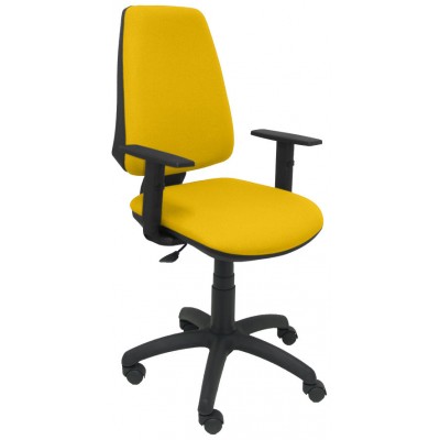 PIQUERAS Y CRESPO Silla Elche CP bali amarillo brazos regulables en Huesoi
