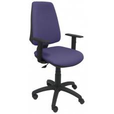 PIQUERAS Y CRESPO Silla Elche CP bali azul claro brazos regulables en Huesoi