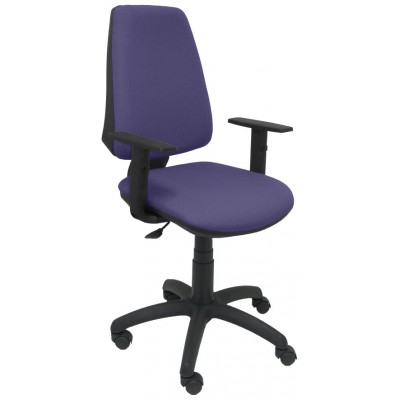 PIQUERAS Y CRESPO Silla Elche CP bali azul claro brazos regulables en Huesoi