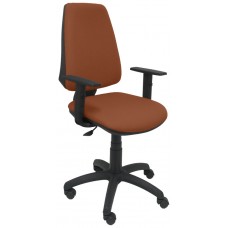 PIQUERAS Y CRESPO Silla Elche CP bali marron brazos regulables en Huesoi