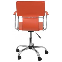 PIQUERAS Y CRESPO FOROL Silla Bogarra naranja en Huesoi