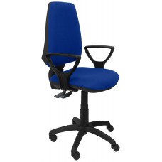PIQUERAS Y CRESPO Silla Elche S bali color azul brazos fijos en Huesoi