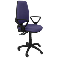 PIQUERAS Y CRESPO Silla Elche S bali azul claro brazos fijos en Huesoi