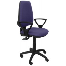 PIQUERAS Y CRESPO Silla Elche S bali azul claro brazos fijos en Huesoi