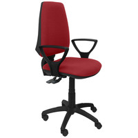 PIQUERAS Y CRESPO Silla Elche S bali granate brazos fijos en Huesoi