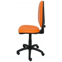 PIQUERAS Y CRESPO Silla Aýna similpiel naranja en Huesoi