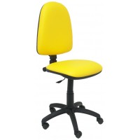 PIQUERAS Y CRESPO Silla Aýna similpiel amarillo en Huesoi