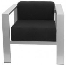 PIQUERAS Y CRESPO Sillon de espera Lazaro bali negro ¡Ultimas unidades!! en Huesoi