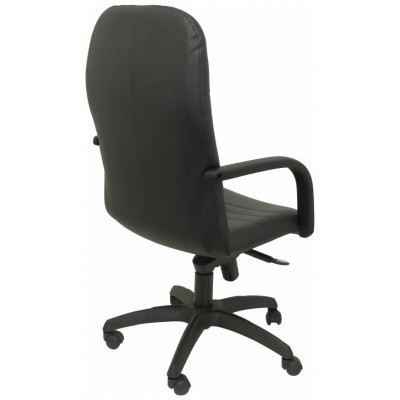 PIQUERAS Y CRESPO Sillon Letur piel negro en Huesoi