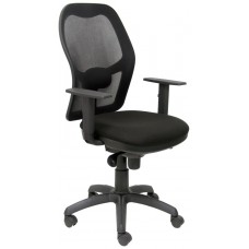 SILLA JORQUERA MALLA NEGRA ASIENTO BALI NEGRO PIQUERAS Y CRESPO 15SNBALI840 (Espera 4 dias) en Huesoi