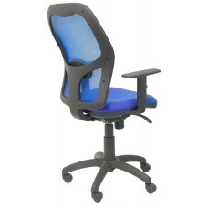 PIQUERAS Y CRESPO Silla Jorquera malla azul asiento bali azul en Huesoi