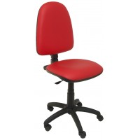 PIQUERAS Y CRESPO Silla Aýna similpiel rojo en Huesoi