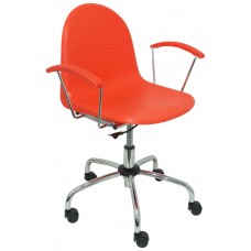 PIQUERAS Y CRESPO Silla Ves giratoria color naranja ¡Ultimas unidades!! en Huesoi