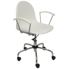 PIQUERAS Y CRESPO Silla  Ves giratoria color blanco ¡Ultimas unidades!! en Huesoi