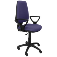 PIQUERAS Y CRESPO Silla Elche CP bali azul claro brazos fijos en Huesoi