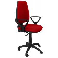 PIQUERAS Y CRESPO Silla Elche CP bali rojo brazos fijos en Huesoi