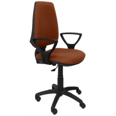 PIQUERAS Y CRESPO Silla Elche CP bali marron brazos fijos en Huesoi