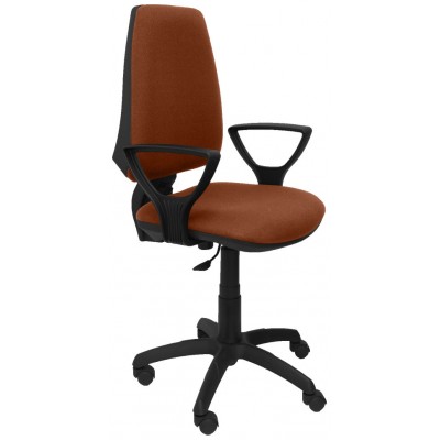 PIQUERAS Y CRESPO Silla Elche CP bali marron brazos fijos en Huesoi