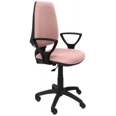 PIQUERAS Y CRESPO Silla Elche CP bali rosa palido brazos fijos en Huesoi