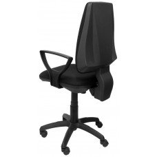 PIQUERAS Y CRESPO Silla Elche CP bali negro brazos fijos en Huesoi