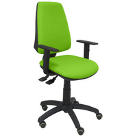 PIQUERAS Y CRESPO Silla Elche S bali verde pistacho brazos regulables ruedas de parque en Huesoi