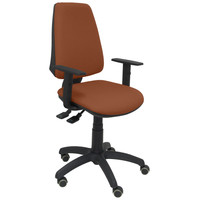 PIQUERAS Y CRESPO Silla Elche S bali marron brazos regulables ruedas de parque en Huesoi