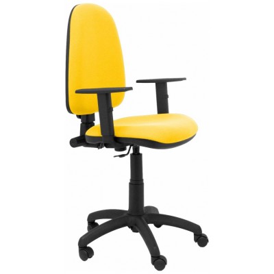 PIQUERAS Y CRESPO Silla Aýna bali amarillo brazos regulables en Huesoi