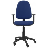 PIQUERAS Y CRESPO Silla Aýna bali azul marino brazos regulables en Huesoi