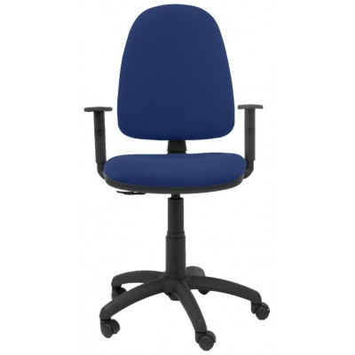 PIQUERAS Y CRESPO Silla Aýna bali azul marino brazos regulables en Huesoi