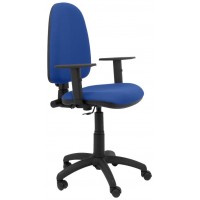 PIQUERAS Y CRESPO Silla Aýna bali azul brazos regulables en Huesoi