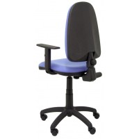 PIQUERAS Y CRESPO Silla Aýna bali azul claro brazos regulables en Huesoi