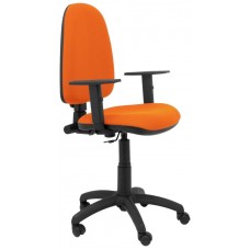 PIQUERAS Y CRESPO Silla Aýna bali naranja brazos regulables en Huesoi