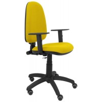 PIQUERAS Y CRESPO Silla Aýna bali amarillo brazos regulables ruedas de parque en Huesoi