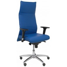 PIQUERAS Y CRESPO Sillon Albacete XL similpiel azul hasta 160kg en Huesoi