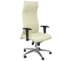 PIQUERAS Y CRESPO Sillon Albacete XL similpiel crema hasta 160kg en Huesoi