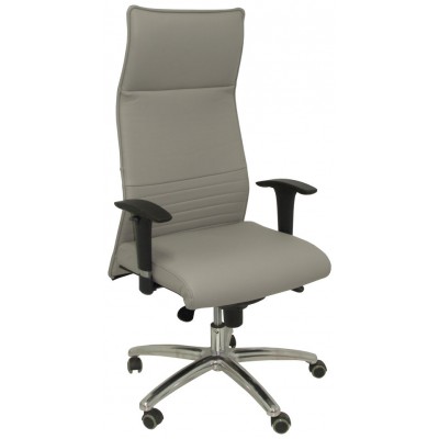 PIQUERAS Y CRESPO Sillon Albacete XL similpiel gris hasta 160kg en Huesoi