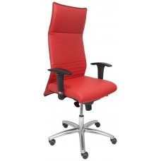 PIQUERAS Y CRESPO Sillon Albacete XL similpiel rojo hasta 160kg en Huesoi