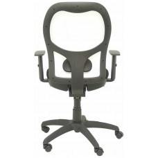 PIQUERAS Y CRESPO Silla Jorquera malla blanca asiento bali negro en Huesoi