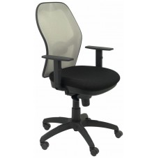 PIQUERAS Y CRESPO Silla Jorquera malla gris asiento bali negro en Huesoi