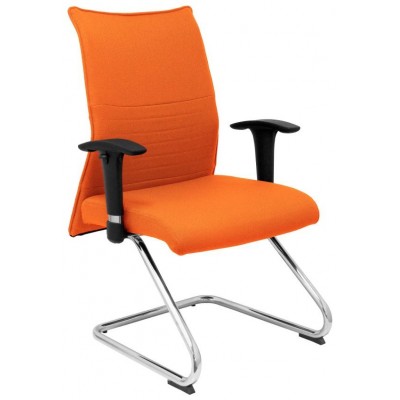 PIQUERAS Y CRESPO Sillon Albacete confidente patin bali naranja en Huesoi
