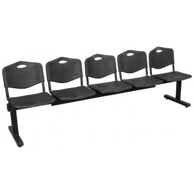 PIQUERAS Y CRESPO NOWY STYL Bancada Iso plastic 5 plazas PVC color negro en Huesoi