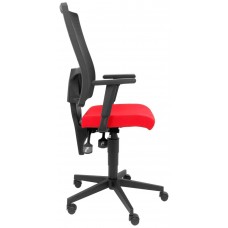 PIQUERAS Y CRESPO Silla Taktik respaldo malla negro asiento aran rojo ¡Ultimas unidades!! en Huesoi