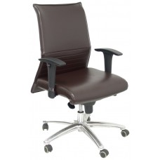 PIQUERAS Y CRESPO Sillon Albacete confidente similpiel chocolate hasta 160 kg en Huesoi