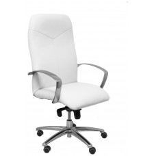 PIQUERAS Y CRESPO Sillon Caudete piel blanca en Huesoi
