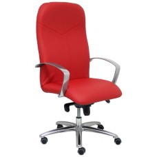PIQUERAS Y CRESPO Sillon Caudete similpiel rojo en Huesoi